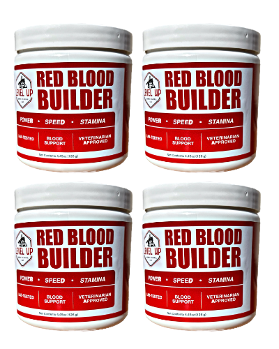 Level Up Red Blood Builder Containers